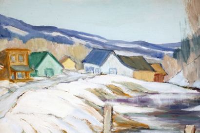 VINCELETTE, Roméo (1902-1979)
Winter
Oil...