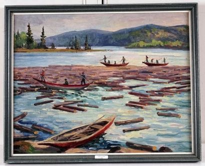FIELDING-DOWNES, Lionel (1900-1972)
Landscape
Acrylic...