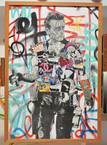 STIKKI PEACHES (active 21st c.)
James Dean,...