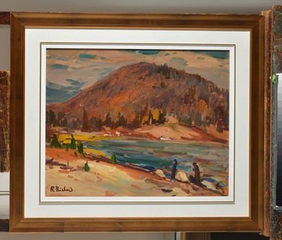 RICHARD, René Jean (1895-1982)
Bay, Charlevoix
Oil...