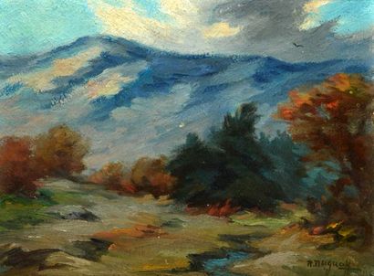 DUGUAY, Rodolphe (1891-1973)
Untitled
Oil...