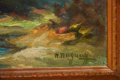 DUGUAY, Rodolphe (1891-1973)
Untitled
Oil...