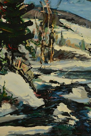 GIUNTA, Joseph (1911-2001) 
River in the...