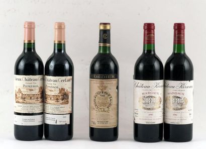 Vieux Château Certan 1993, Kirwan 1990 Gruaud-Larose...