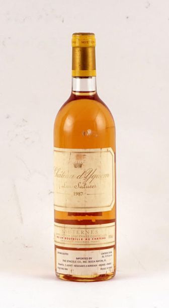Château d'Yquem 1987 - 1 bouteille (Château...