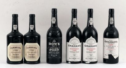 Sélection de Vins de Porto - 6 bouteilles...