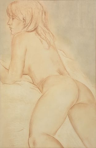 MUHLSTOCK, Louis (1904-2001)
Nu allongé
Pastel
Signé...