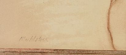 MUHLSTOCK, Louis (1904-2001)
Nu allongé
Pastel
Signé...