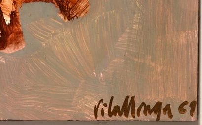 DE VILALLONGA, Jesus Carlos (1927-2018)
Portrait
Huile...
