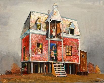 DE VILALLONGA, Jesus Carlos (1927-2018)
Maison
Huile...