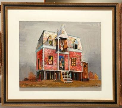 DE VILALLONGA, Jesus Carlos (1927-2018)
Maison
Huile...