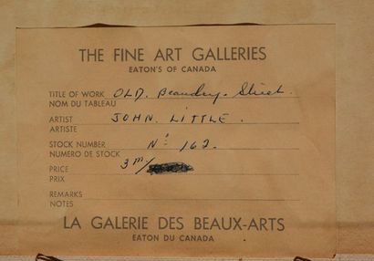 LITTLE, John (1928-)
