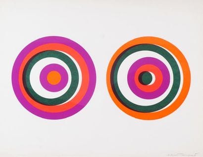 TOUSIGNANT, Claude (1932-)
Cercles 
Lithographie...