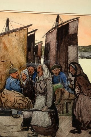 FORTIN, Marc-Aurèle (1888-1970)
Pêche à Honfleur,...