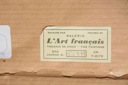 FORTIN, Marc-Aurèle (1888-1970)
Pêche à Honfleur,...