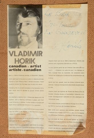 HORIK, Vladimir (1939-)
