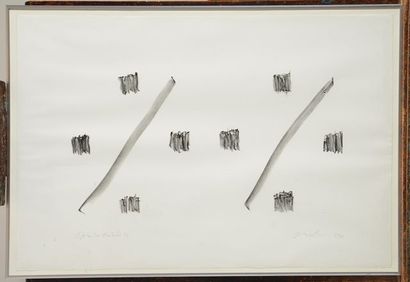 MOLINARI, Guido (1933-2004)
Sans titre
Lithographie
Signée...
