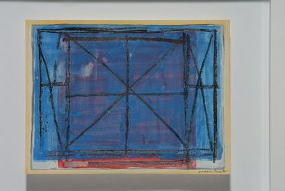 JUNEAU, Denis (1925-2014)
Sans titre - Bleu,...