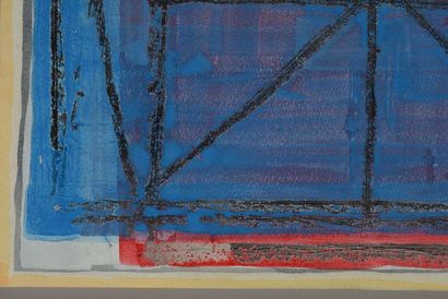 JUNEAU, Denis (1925-2014)
Sans titre - Bleu,...