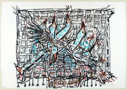 RIOPELLE, Jean-Paul (1923-2002)
Oies
Technique...