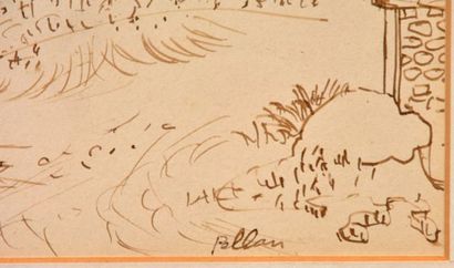 PELLAN, Alfred (1906-1988)
Sans titre
Encre
Signée...