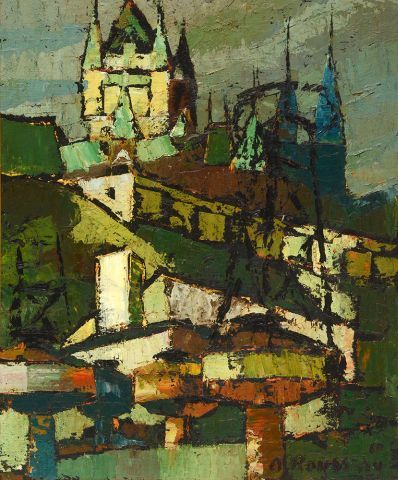 ROUSSEAU, Albert (1908-1982)
Vieux Québec...