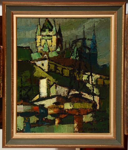 ROUSSEAU, Albert (1908-1982)
Vieux Québec...