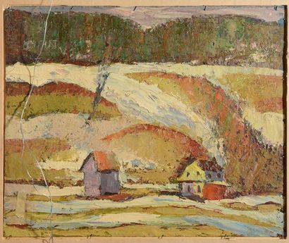 ROUSSEAU, Albert (1908-1982)
Vieux Québec...