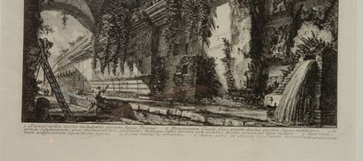 PIRANESI, Giovanni Battista (1720-1778)
(Vue...