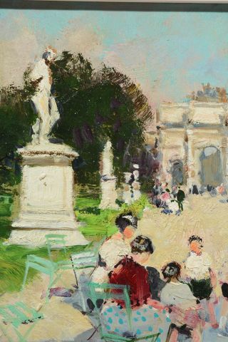 HERVÉ, Jules René (1887-1981)
Au parc, Paris
Huile...