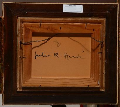 HERVÉ, Jules René (1887-1981)
Au parc, Paris
Huile...