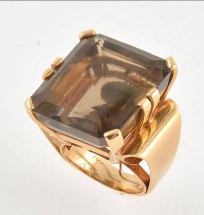 BAGUE OR 14K BIRKS 
Bague en or jaune 14K...