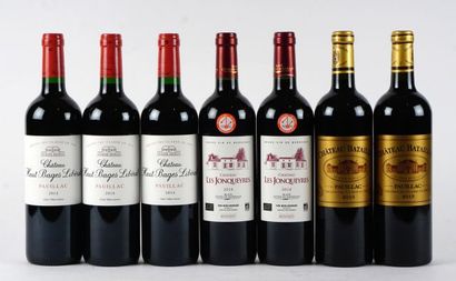 Sélection de Vins de Bordeaux - 7 boutei...