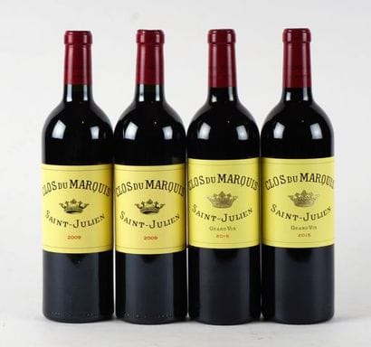 Clos du Marquis 2009 2015 - 4 bouteilles