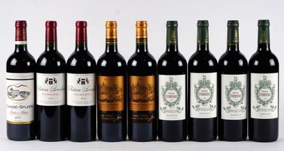 Sélection de Vins de Bordeaux - 9 boutei...