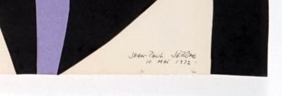 JÉRÔME, Jean-Paul (1928-2004)


Untitled


Collage


Signed...