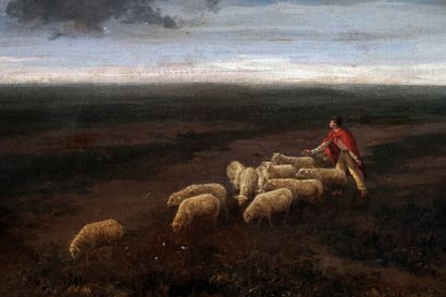 SPANISH SCHOOL 19TH C.


Pastoral


Oil on...