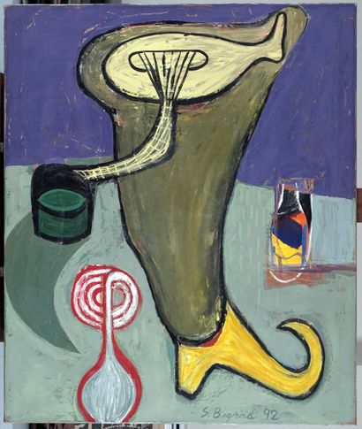 BIGRAS, Sylvain (1961-)


Still life


Acrylic...