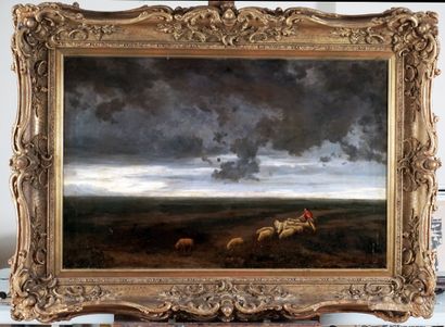 SPANISH SCHOOL 19TH C.


Pastoral


Oil on...