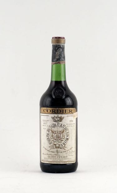 Château Gruaud Larose 1974 - 1 bouteille
