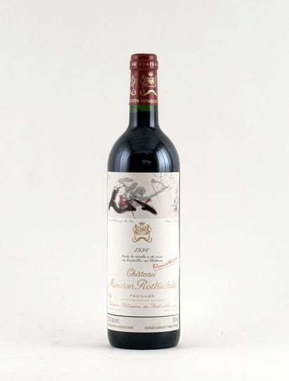 Château Mouton Rothschild 1996 - 1 boute...
