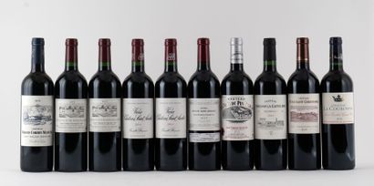 Sélection de Vins de Saint-Émilion comprennant:



-...