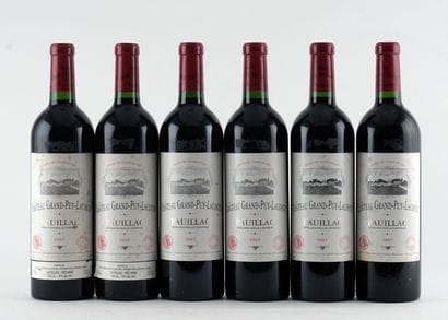 Château Grand-Puy-Lacoste 1997 - 6 boute...