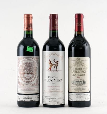 Château Pichon Longueville au Baron 1998,...