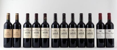 Sélection de Vins de Haut-Médoc comprennant:



-...