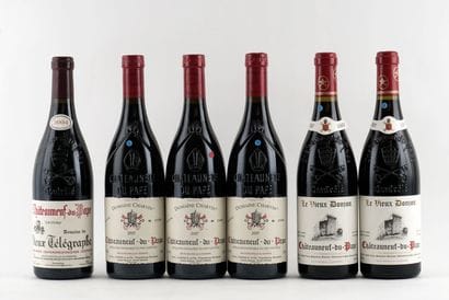 Sélection de Vins de Châteauneuf-du-Pape...