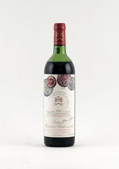 Château Mouton Rothschild 1978 - 1 boute...