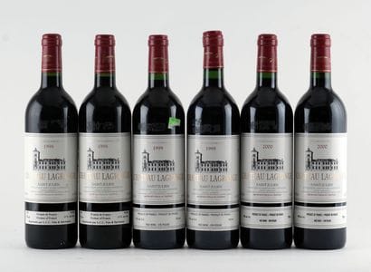 Chateau Lagrange 1998, 1999 2000 - 6 bou...