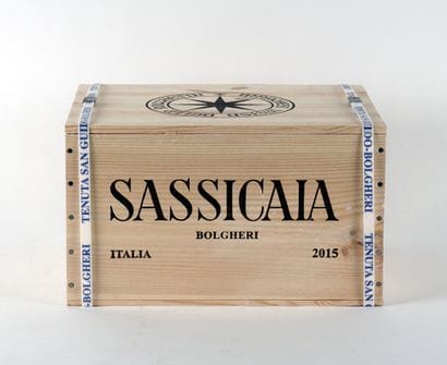 Sassicaia 2015 - 6 bouteilles