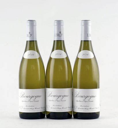Bourgogne (blanc) 2016, Leroy - 1 boutei...